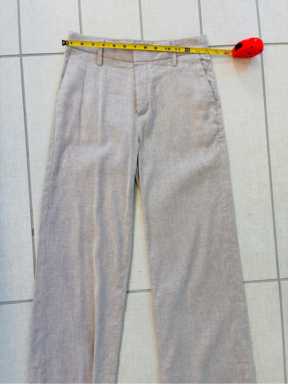 Set of 2 Banana Republic Beige Trousers size 0 - Picture 13 of 16